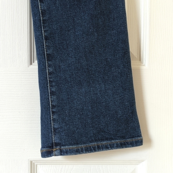 Joe's Jeans The Callie Dark Wash High Rise Cropped Boot Cut Button Fly Jeans 25 - Picture 14 of 14